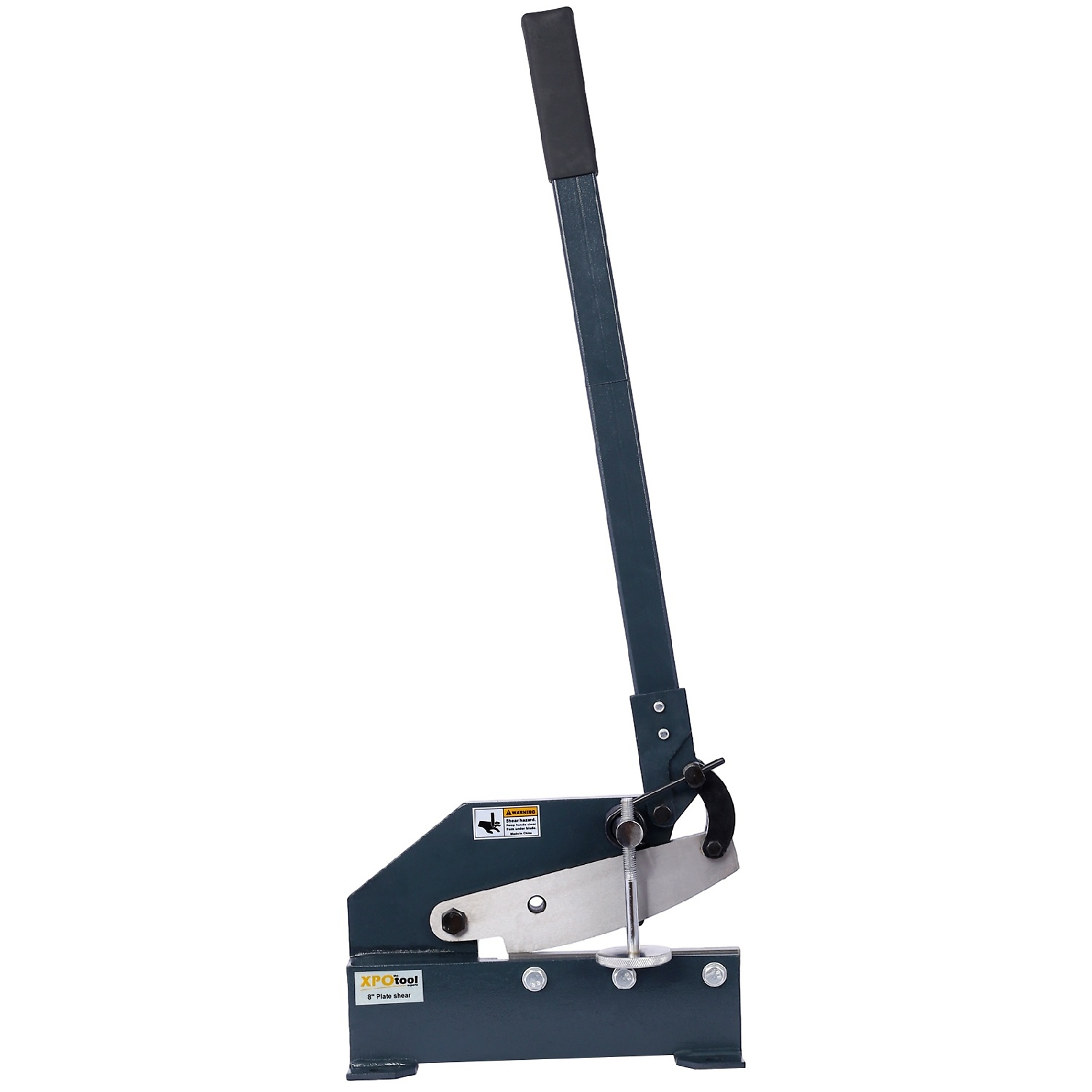 BlackTeck Industrial Sheet Metal Plate Shear — 8in., Solid Construction, Bench Mount, Model# N2-77469